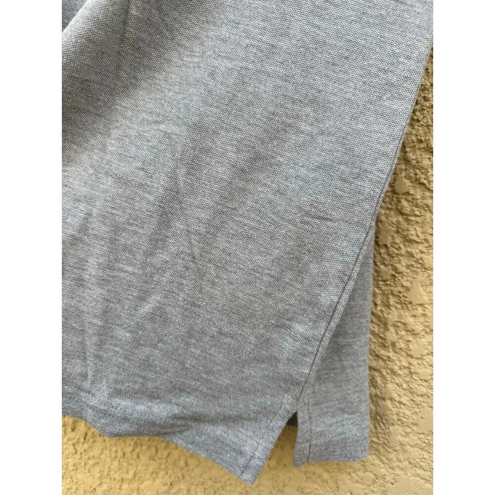 Polo Boys Youth Large Gray Golf Logo NWT